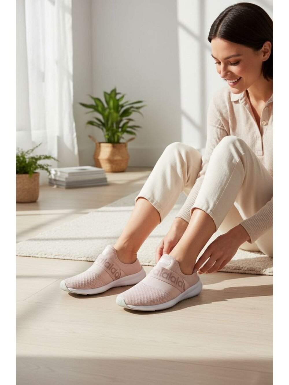 NEW BALANCE Women's FuelCore NERGIZE Mule Walking Sneaker light pink Size 6